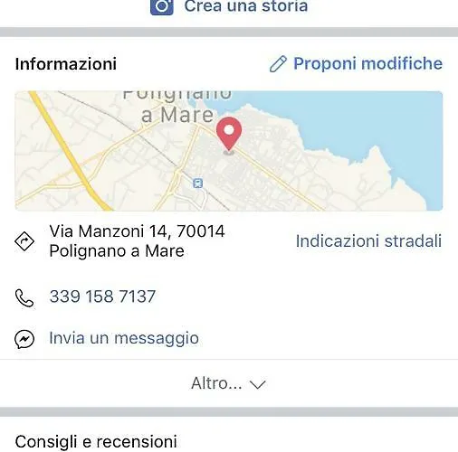 Angolo Manzoni 14 Polignano a Mare